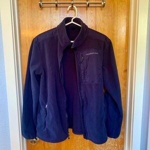 Vineyard Vines fleece jacket, Navy, Size M, EUC